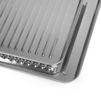 ЛОТОК с рифленым дном 405х305х25 мм нерж.[RGS-PF1915] - изображение 4