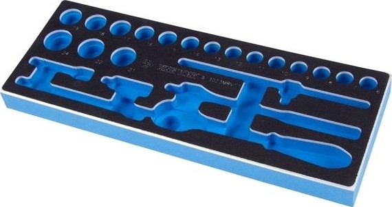 Ложемент для торцевых головок KING TONY для набора 3/8" 3023mrv11 859302332B11