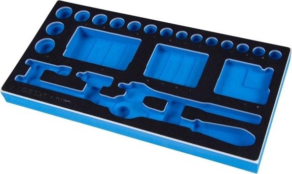 Ложемент для торцевых головок KING TONY для набора 3/8" 3533mrv 85821732B