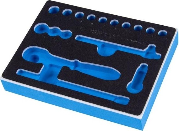 Ложемент KING TONY 2516MRV03 для торцевых головок 1/4" 85251632B03