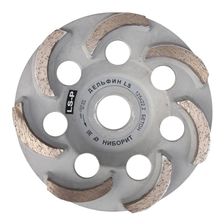 Алмазная шлифовальная чашка Ниборит Дельфин Ls-P d125×22,2 - изображение 3