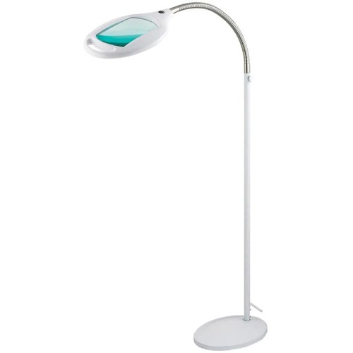 Лупа напольная REXANT 31-0512 3D с подсветкой 42 SMD LED, 174х108мм, белая