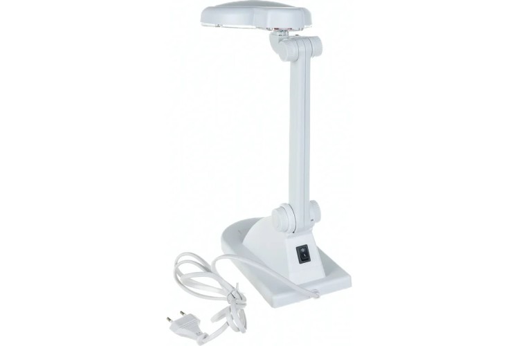 Лупа настольная REXANT 31-0242 3D+12D с подсветкой, ø90мм, белая - изображение 3