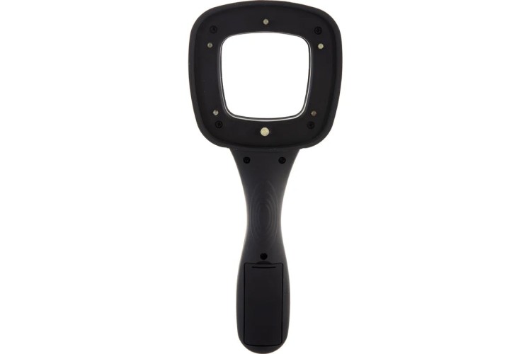 Лупа REXANT 12-0406 ручная, увеличение 4х, квадратная 50х40мм, подсв. - изображение 4