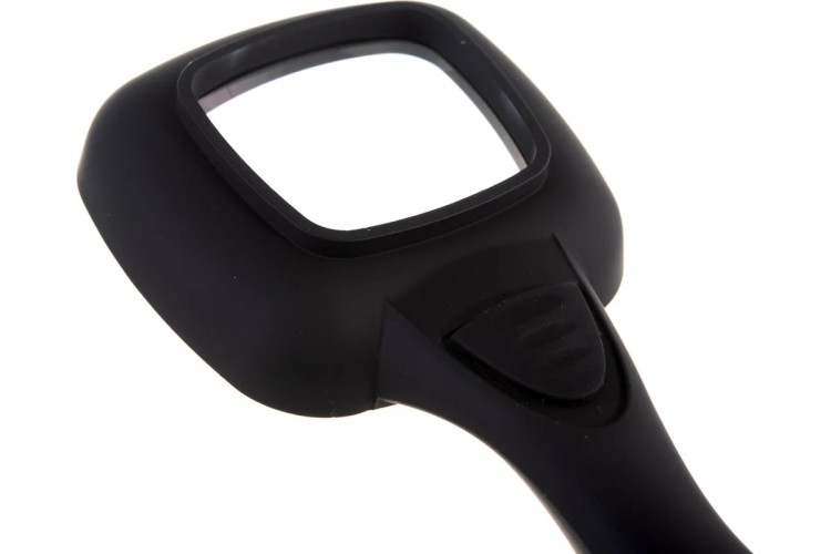 Лупа REXANT 12-0406 ручная, увеличение 4х, квадратная 50х40мм, подсв. - изображение 3