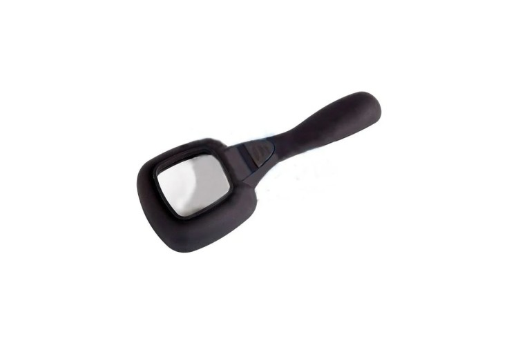 Лупа REXANT 12-0406 ручная, увеличение 4х, квадратная 50х40мм, подсв. - изображение 2