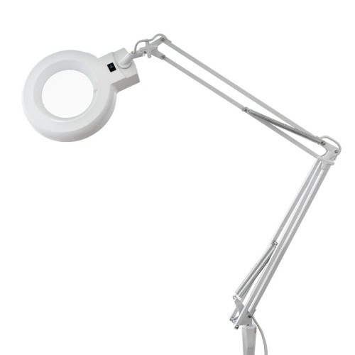 Лупа REXANT 31-0021 на струбцине круглая 8D с подсветкой, ø127мм