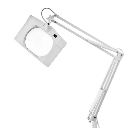 Лупа REXANT 31-0101 на струбцине квадратная 3D с подсветкой, 150х180мм