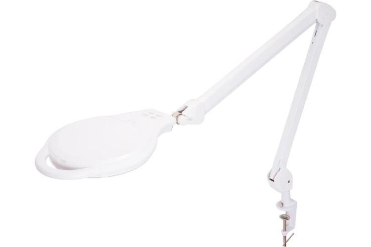 Лупа REXANT 31-0535 на струбцине круглая 5D с подсветкой 96 SMD LED - изображение 2