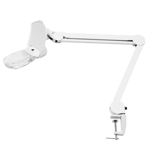 Лупа REXANT 31-0565 на струбцине квадратная 3D+20D с подсветкой 6LED