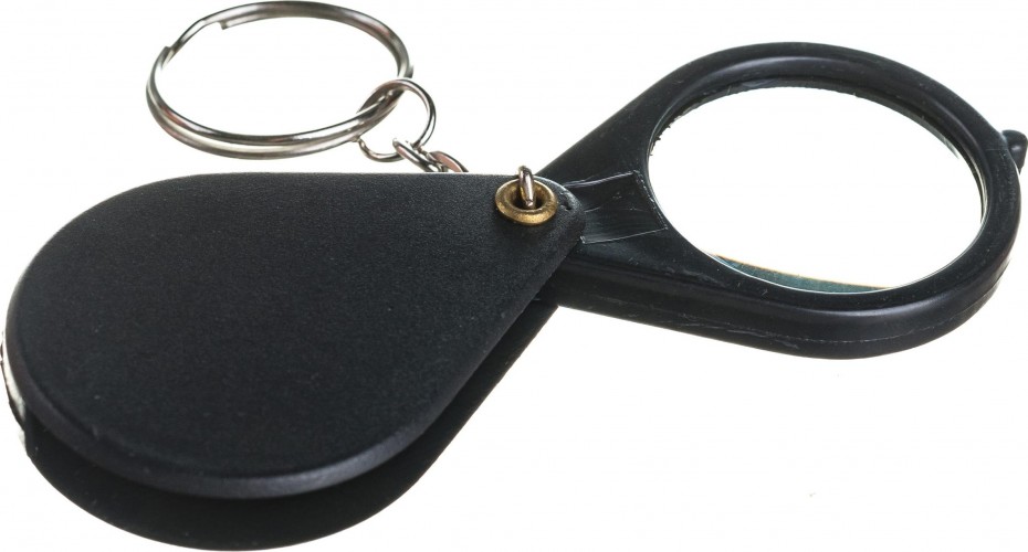 Лупа STAYER STANDARD карманная складная, 10 кратное увеличение, диаметр 40521-30