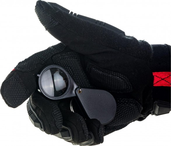 Лупа STAYER STANDARD карманная складная, 10 кратное увеличение, диаметр 40521-30 - изображение 3