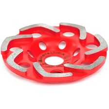 Чашка алмазная сегментная M-тип METALLICA Ultra 125x22,2 мм, по бетону - изображение 2