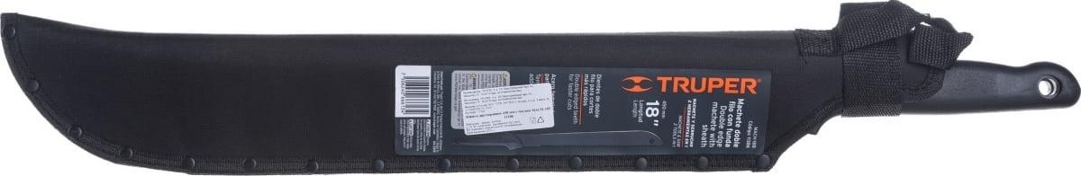 Мачете TRUPER MACH-18B двустороннее 450 мм с чехлом 11386 - изображение 3
