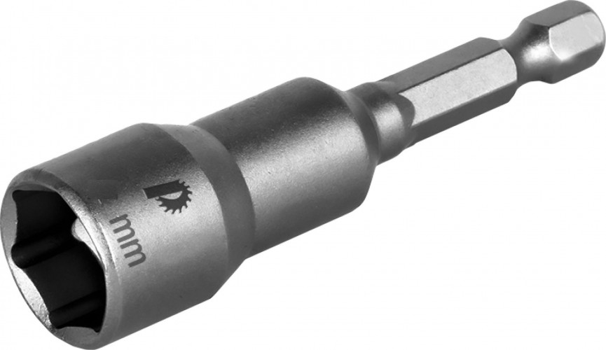 Магнитная насадка ПРАКТИКА "Профи" 13х65 мм с хвостовиком HEX ¼" 035-165