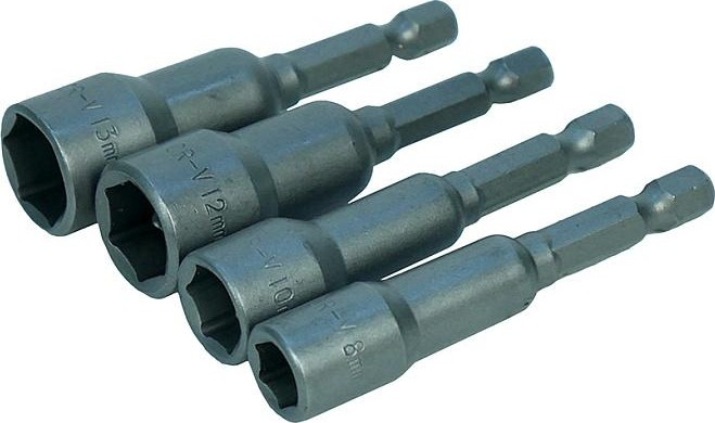 Магнитная насадка Sturm 1041-05-S4 торцевая головка (8, 10, 12, 13x65мм)