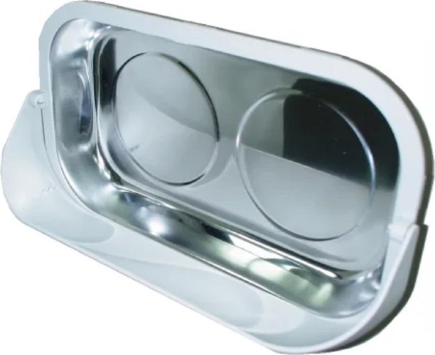 Магнитная тарелка СТАНКОИМПОРТ KA-5224 прямоугольная 240-14 мм c пластиковой накладкой KA-5224-Т