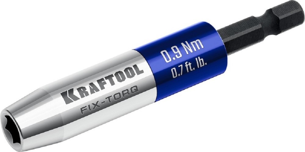 Магнитный держатель KRAFTOOL FIX-TORQ 0.9 для бит, динамометрический 64035-0.9
