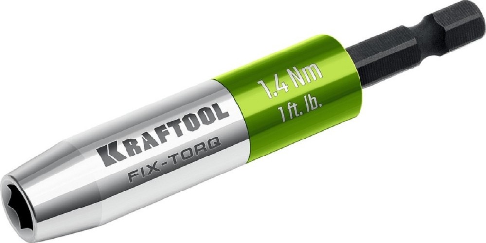 Магнитный держатель KRAFTOOL FIX-TORQ 1.4 для бит, динамометрический 64035-1.4