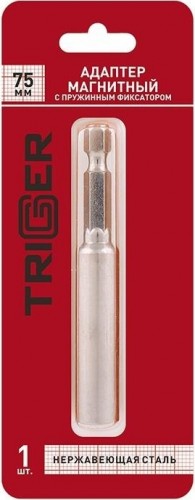 Магнитный держатель TRIGGER 84991 ПРОФИ 75мм с пруж.фиксатором тов-128293