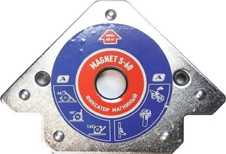Магнитный угольник AURORA Magnet S-60 38410 - изображение 2