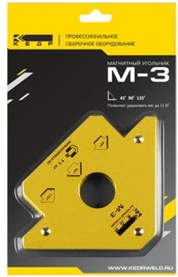 Магнитный угольник Кедр М-3 8005168 - изображение 3