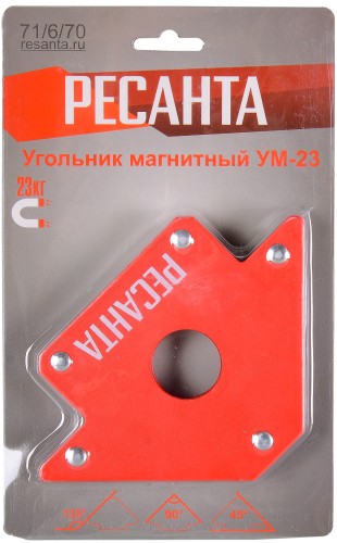 Магнитный угольник Ресанта УМ-23 71/6/70