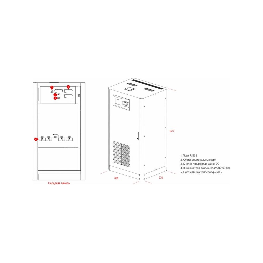 Источник бесперебойного питания Makelsan BX33120 - изображение 3