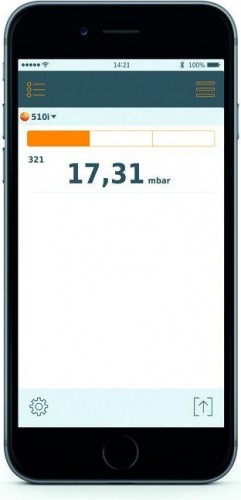 Манометр дифференциального давления Testo 510i (смарт-зонд) 0560 1510 - изображение 4