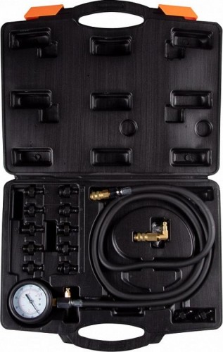 Манометр для измерения давления масла AFFIX 0-10 бар комплект адаптеров AF12020010C - изображение 2