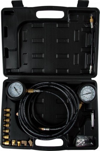 Манометр для измерения давления масла AFFIX 2 манометра (7 и 35 бар) комплект адаптеров AF12020023C - изображение 2