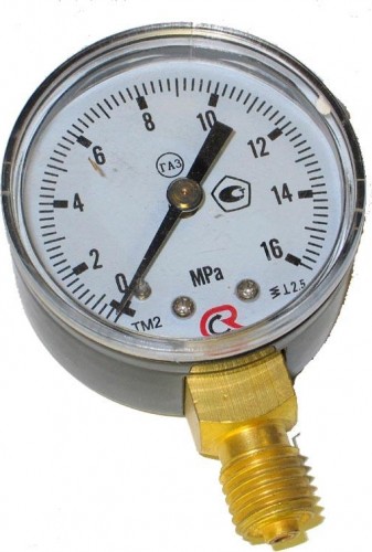 Манометр газовый  16МПа 00000000172