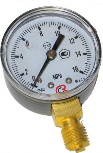 Манометр газовый  16МПа с поверкой