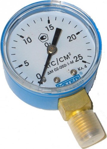 Манометр кислородный   2,5МПа 00000000159