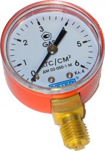 Манометр пропановый  0,6МПа с поверкой