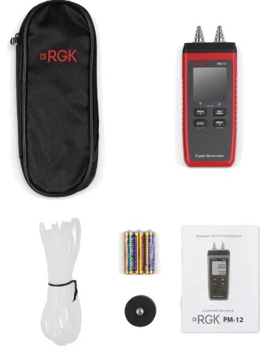 Манометр RGK PM-12 цифровой + ПОВЕРКА 721395 - изображение 5