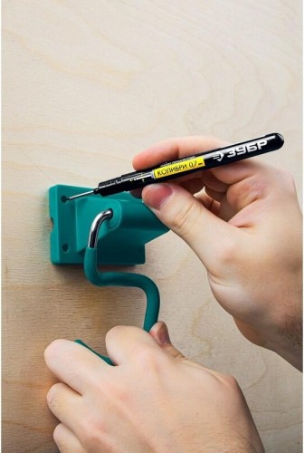 Маркер ЗУБР ПРОФЕССИОНАЛ колибри черный, 0.7-1 мм перманентный для отверсти 06328-2_z01 - изображение 3