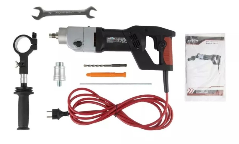 Машина алмазного бурения BYCON DB-132 с микроударом, бесщеточная AI-2101010201 - изображение 2