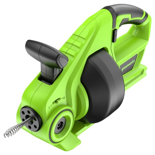 Машина барабанная для прочистки трубопроводов GREENWORKS G24DA аккумуляторная 24v, без акб и зу 3707307