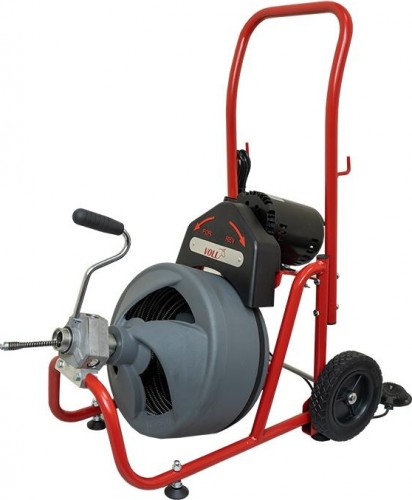 Машина барабанная для прочистки трубопроводов VOLL 7.00156 типа V-Clean 100 электро