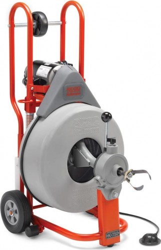 Машина барабанная для прочистки трубопроводов RIDGID K-750 С-27 44162 44162