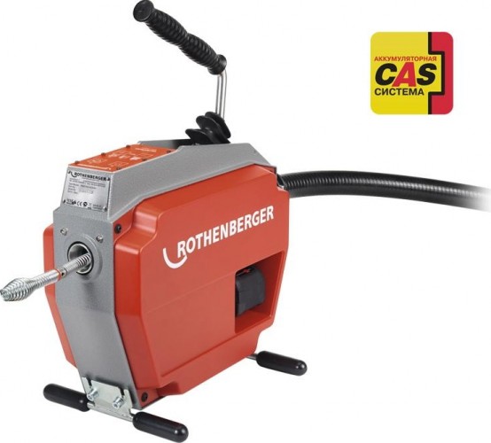 Машина для прочистки труб ROTHENBERGER R600 VarioClean аккумуляторная 1000003346