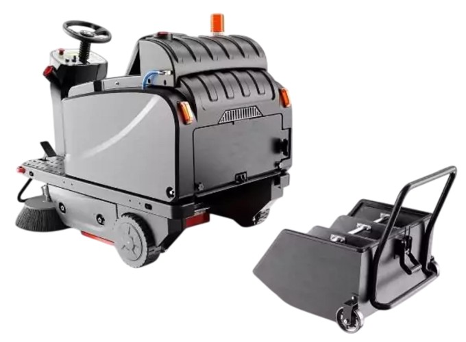 Машина подметальная NILFISK 1300 Li-ion с сиденьем для оператора (АКБ 160Ah) 50000748-Li-ion160 - изображение 4