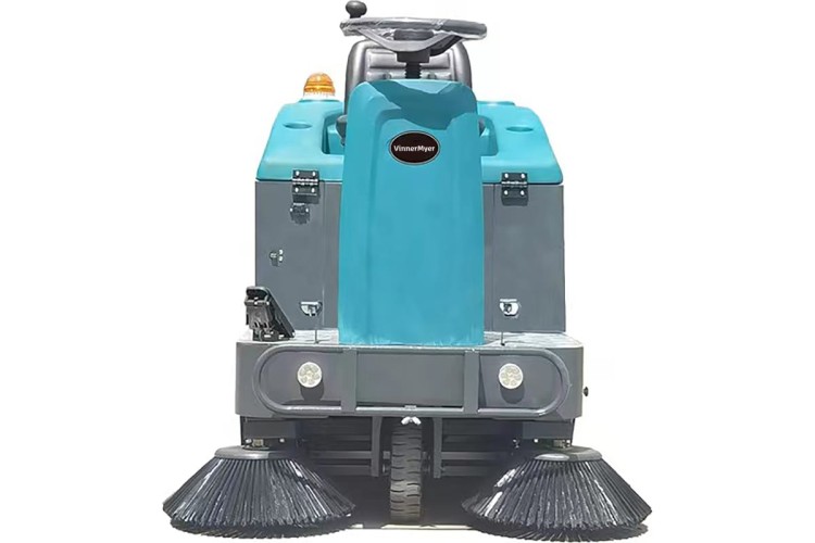 Машина подметальная VinnerMyer SW1250R с местом оператора (гелий АКБ 90 Ач С20 + зу 48v15 VMSW1250R-G90 - изображение 2