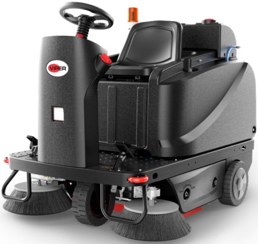 Машина подметальная Viper ROS1300 CN RIDE ON SWEEPER (Li 160) 50000748-Li-ion160
