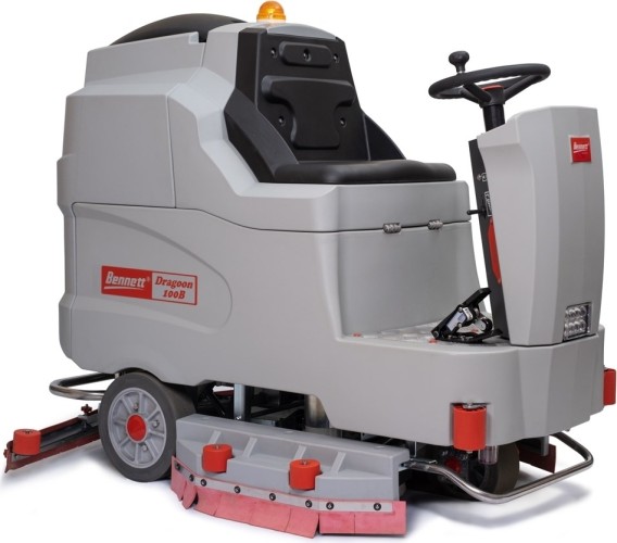 Машина поломоечная Bennett Dragon D100b (с литиевым АКБ 200А) с местом оператора BNT65180 - изображение 1