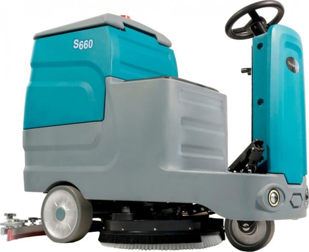 Машина поломоечная VinnerMyer S660R с сиденьем оператора (литиевые акб 100 ач) VM66103R-L100