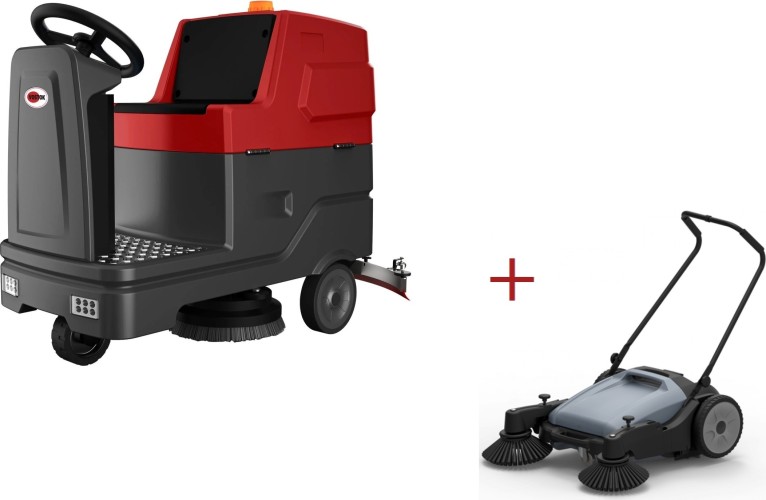 Машина поломоечная VOSTOK BR 85 + SW980 в подарок! (Li-ion 24/100Ah) с сиденьем оператора HK-BR08523L+SW980 - изображение 2