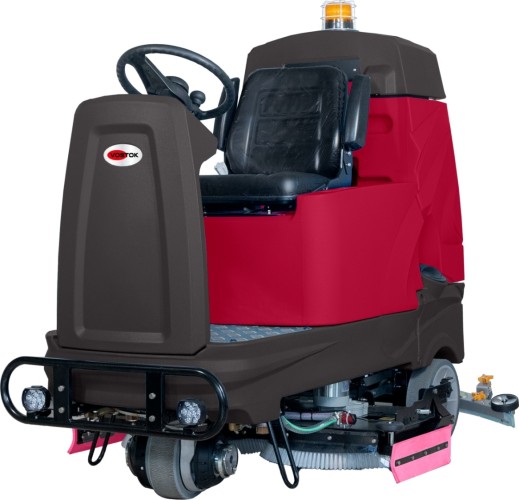 Машина поломоечная VOSTOK BR200 + SW980 в подарок! (Li-ion 36/220Ah) с сиденьем оператора HK-BR20024K+SW980