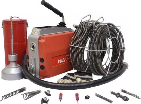 Машина секционная для прочистки трубопроводов VOLL 7.00151 V-Clean 150